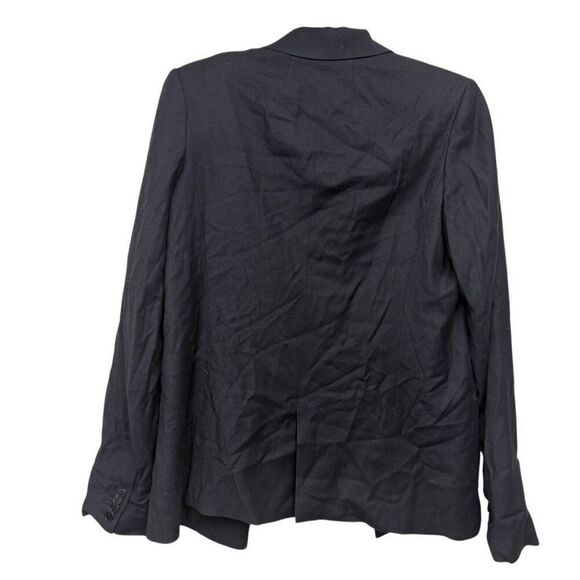 Helmut Lang New York black wool blend blazer jacket size 8 - Picture 2 of 4